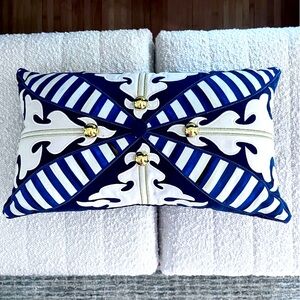 Makenzie-Childs Royal Regiment Lumbar Pillow